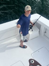 What an awesome first time salt water fishing!