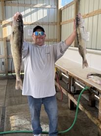 Had an awesome trip, limited out less than two hours these guys were great I will be booking them in the future. Walleyes Perch& Salmon in the fall