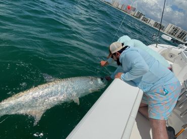 2 MONSTER TARPONS LANDED\ud83d\udd25