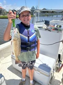 Great time today with Captain Woody