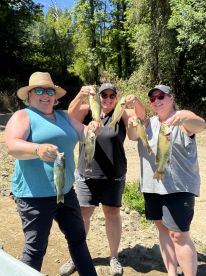 Small mouth bass fishing