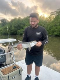 you\u2019re landing tarpons a 100%