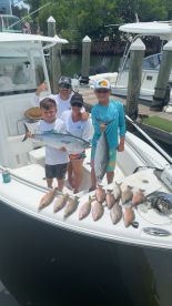 The best time with Capt. Aaron! 
