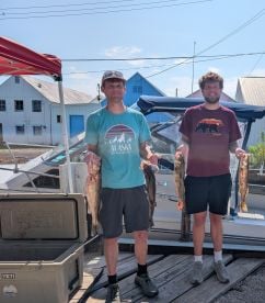 Beautiful day, bountiful fish