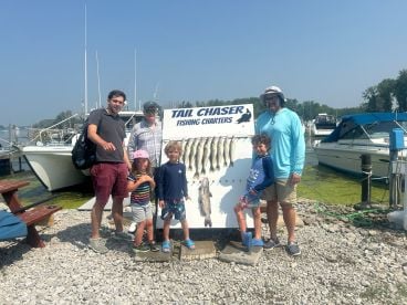 First time walleye fishing on Lake Erie!
