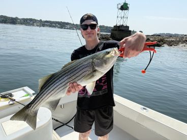 Got a striper! 