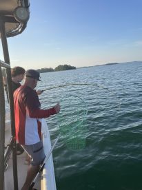 Brian will put you on the fish!