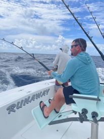 Capt. Jay finds fish!