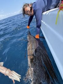 Bucket list fishing trip for middle aged lady - dream come true 