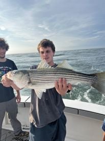 Great day on the water with Capt Brett and 1st Mate Ethan!!
