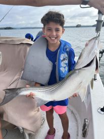 Captain Darrell the striper whisperer