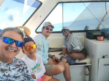 Great day of fishing withe the family. Highly recommended.