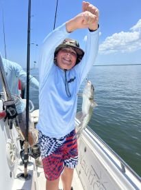 Great first time out on a fishing boat!