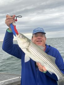 Striper fishing was a blast with Capt Sam