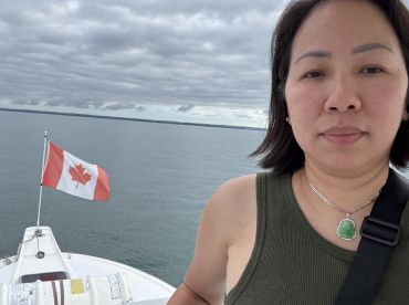 A blast on Lake Ontario