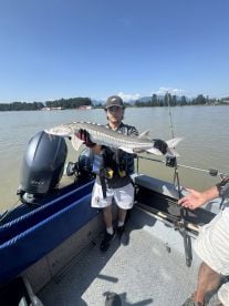 Not just catching fish but learning about them as well