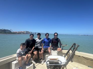 Father and sons\u2019s fishing trip!