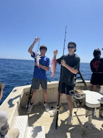 Father and sons\u2019s fishing trip!