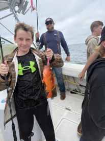 Great time catching fish.