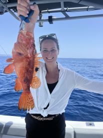 Best fishing day ever!!! And a Blue Cave visit