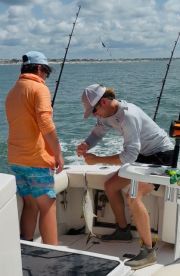 Captain & his Mate were great, temps just weren't in our favor. 