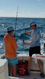 Captain & his Mate were great, temps just weren't in our favor. 