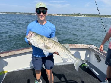 Great day fishing for Stripers!