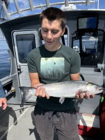Great experience fishing with my son
