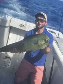 Hard working captain and crew