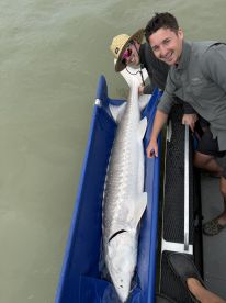 8 hour sturgeon trip on the Fraser River with Kolby 