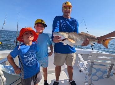 Great day with family on the water.  