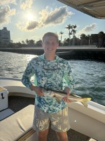 Relaxing morning on water