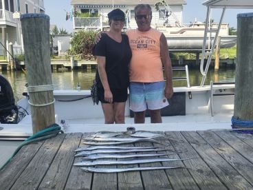 Great Captain, Great 1st Mate, caught fish and enjoyed ride