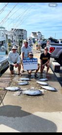Fishing with Hatteras Blue Charter