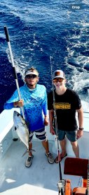 Fishing with Hatteras Blue Charter