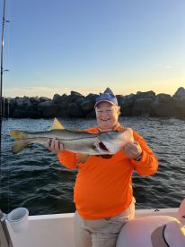Wanted a snook for my 62nd birthday, and Capt. Keith delivered in the first 15 min!