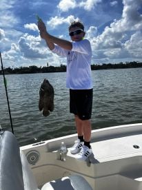 With Captain Zachary George of Wetlines Fishing it is called “Catching” not Fishing!