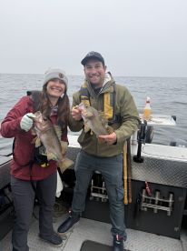 Rockfish limits caught quick. Awesome salmon fishing after