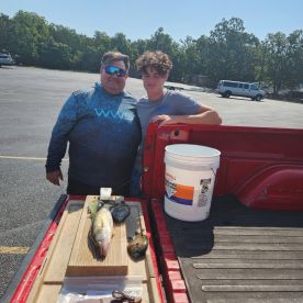 Great morning fishing with Wes!