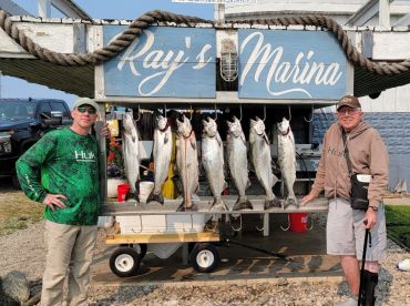 No small salmon here!!