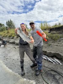 We had an amazing time! Caught SO many salmon! 