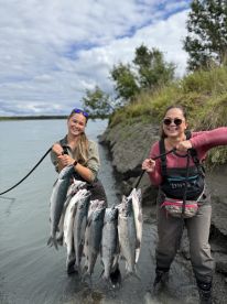 We had an amazing time! Caught SO many salmon! 