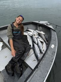 We had an amazing time! Caught SO many salmon! 