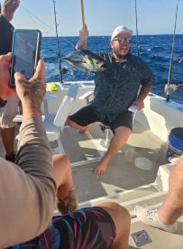 Blue Marlin on blue tail II