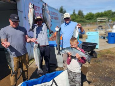 Great ocean salmon trip