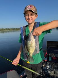 Crappie fishing with Fred