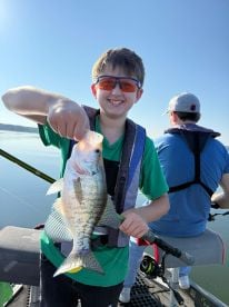 Crappie fishing with Fred