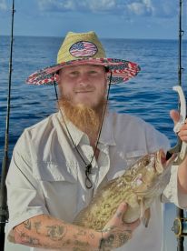 CAPTION GARY IS A FISH WISPER 
