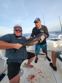 Great day and last second marlin 