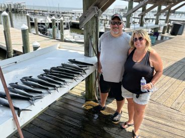 Fishing is fun! But catching fish is great fun:)